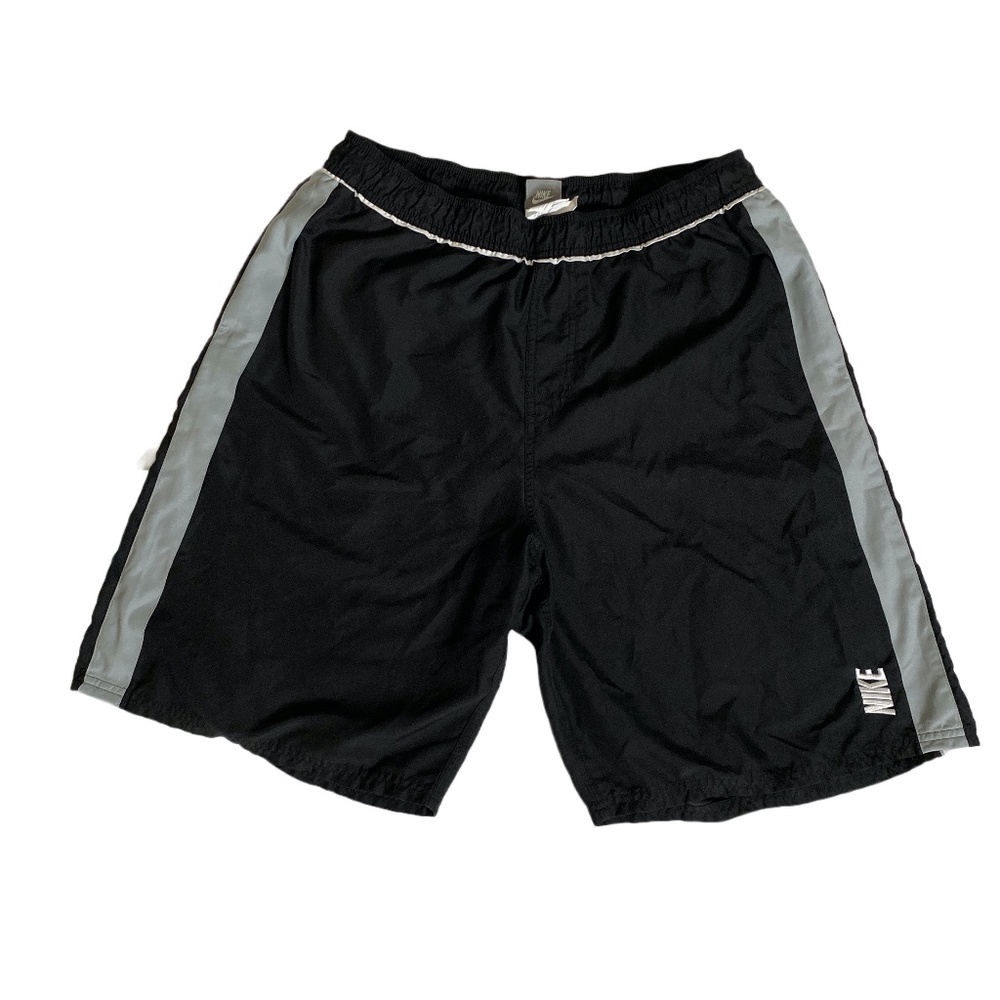 Nike Black & Grey Swimming Shorts